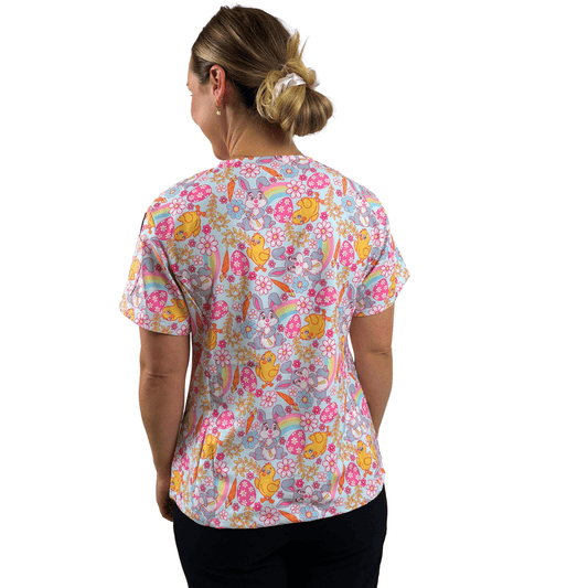 Eggstra-Bright Scrub top