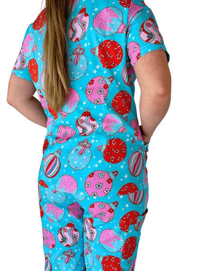 Bauble Babe Scrub set