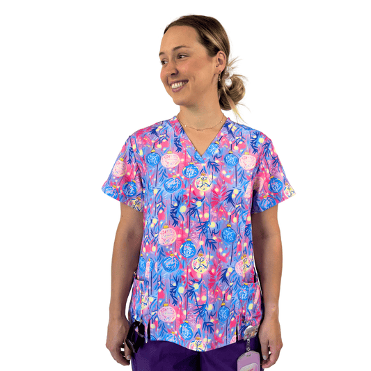 Ornamenta scrub top
