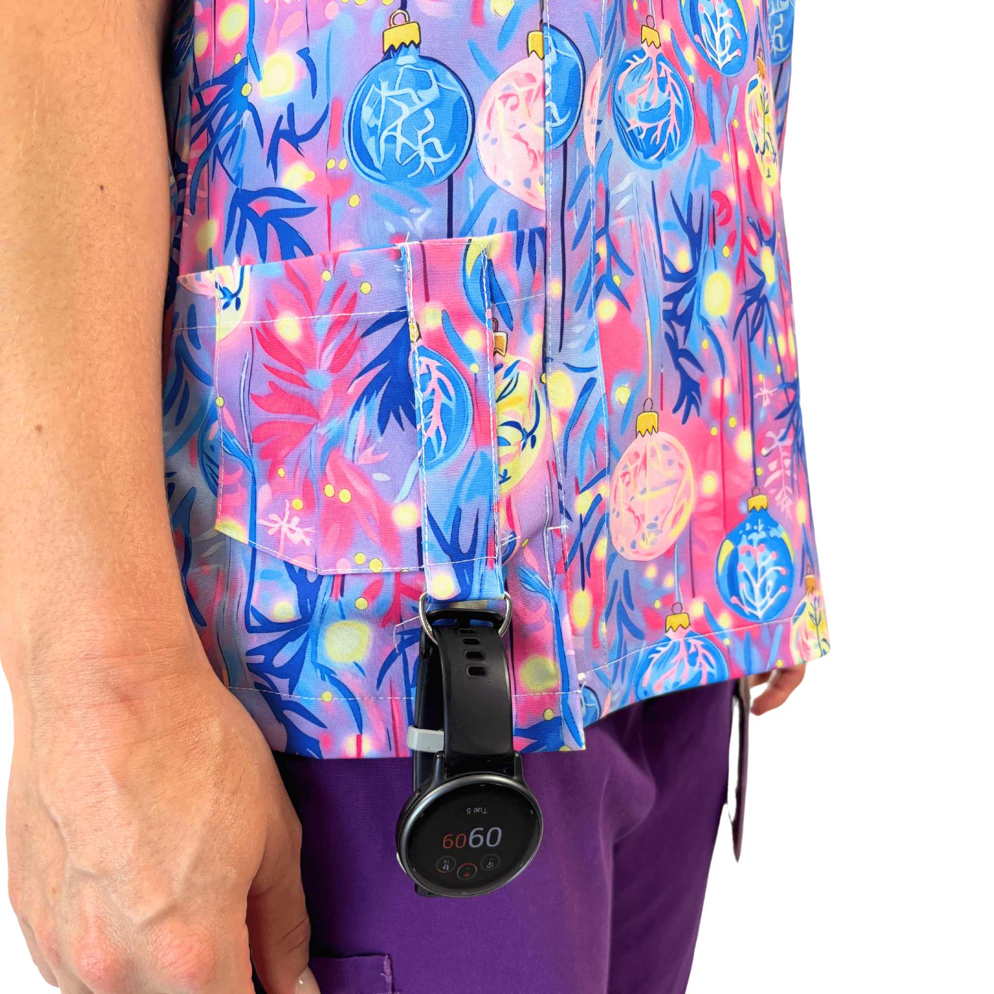 Ornamenta scrub top