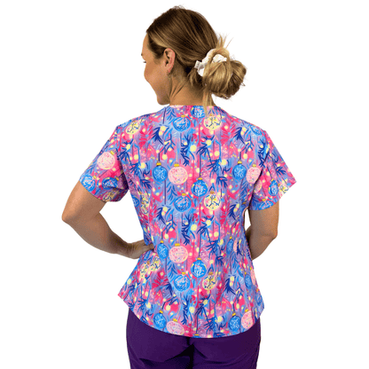 Ornamenta scrub top