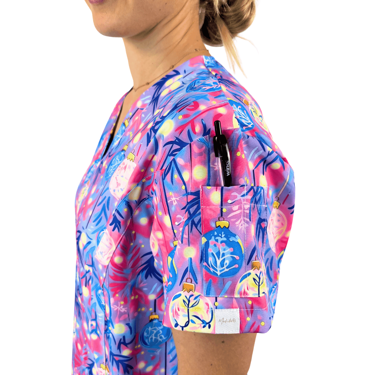 Ornamenta scrub top