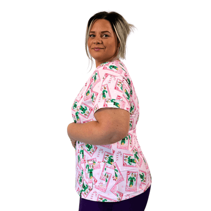 Buddybox scrub top