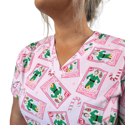 Buddybox scrub top