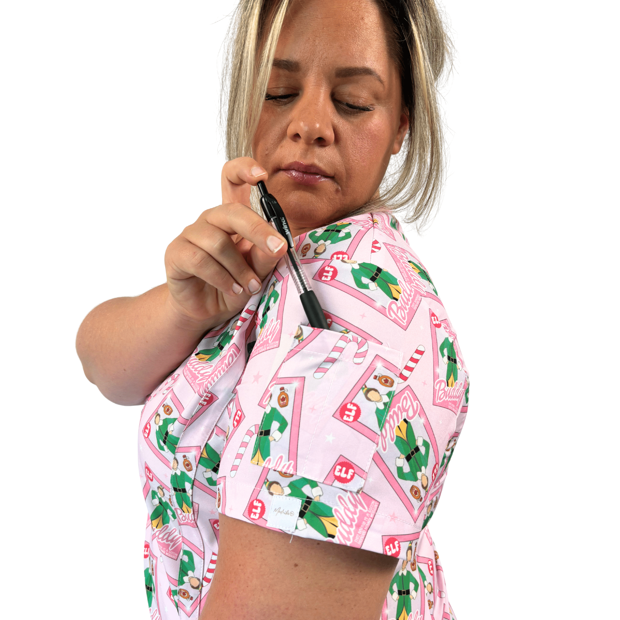 Buddybox scrub top