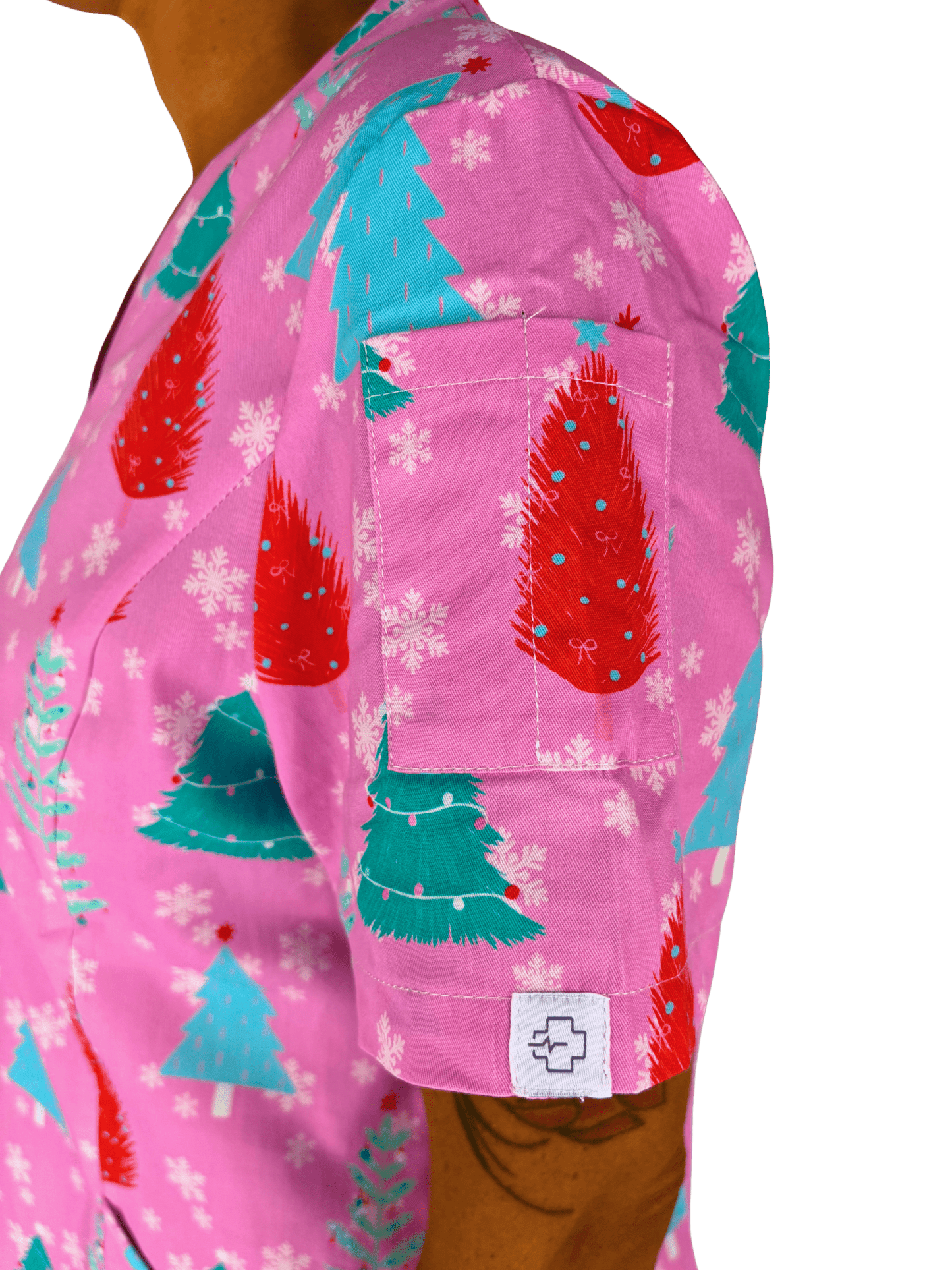 Pinkmas Cheer Scrub Set