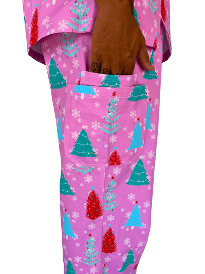 Pinkmas Cheer Scrub Set