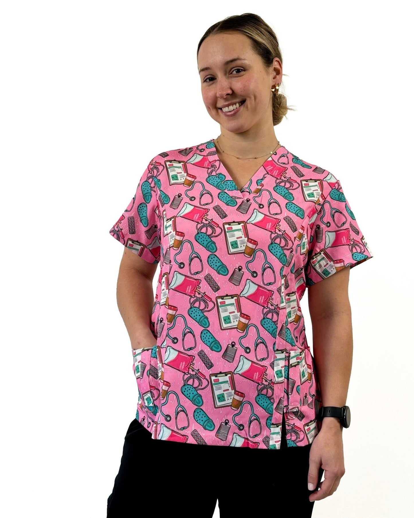 Nurse-essence scrub top