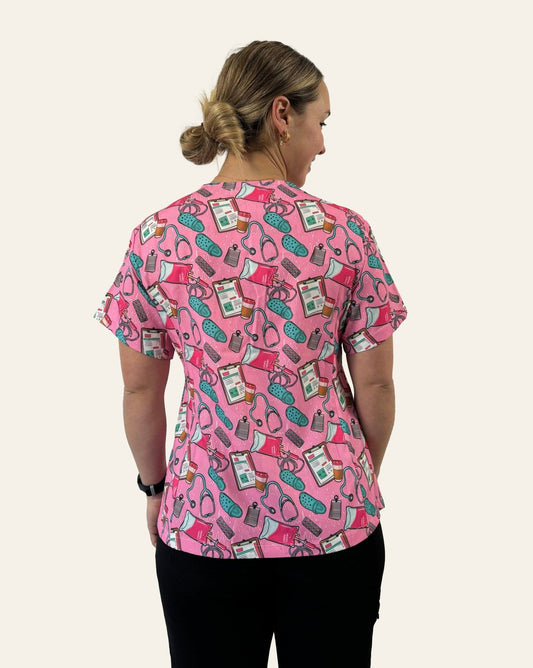 Nurse-essence scrub top