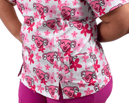 Uterivibe scrub top