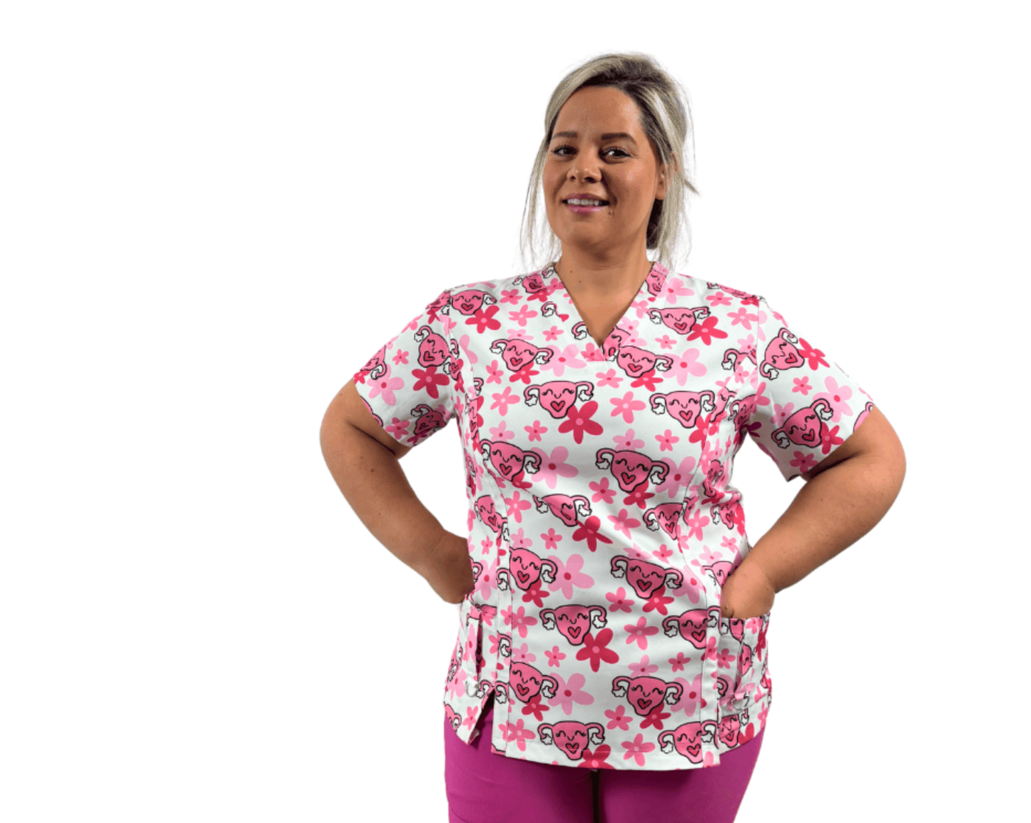 Uterivibe scrub top