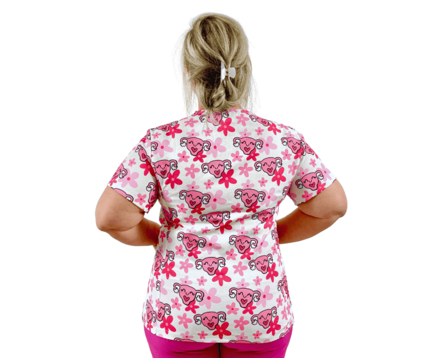 Uterivibe scrub top
