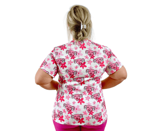 Uterivibe scrub top